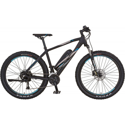 Elektrický horský bicykel Graveler 27,5" 374,5WH Čierno-modrý rám:48 cm